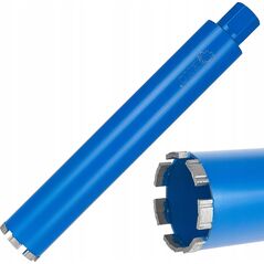 Wiertło diamentowe koronowe do wiertnicy na sucho i mokro 72x10x450mm 7T 1.1/4" (10)