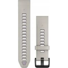 Garmin Garmin QuickFit-Armband 20 mm Silikon Nebelgrau/Lavendel