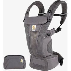 Ergobaby ERGOBABY nešioklė OMNI BREEZE, graphite pilkas, BCZ360PGRAPH