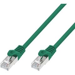 Extralink Kat.7 S/FTP 0,5m 20G Zielony | Patchcord LAN | Miedź Kabel sieciowy skrętka
