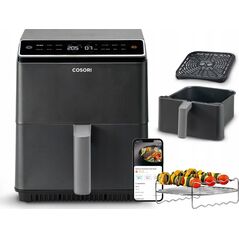 Frytkownica beztłuszczowa Cosori Cosori CAF-P681S-KEUR Dual Blaze WiFi ciemnoszary