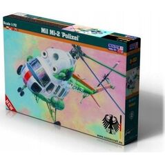 Olymp Aircraft Model helikoptera do sklejania Mi-2 "Polizei/Policja/Policie" 1:48 F-153