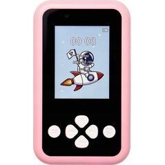 Telefon do gier dla dzieci z ekranem IPS 2,4" z przyciskami KDC-0027A różowy