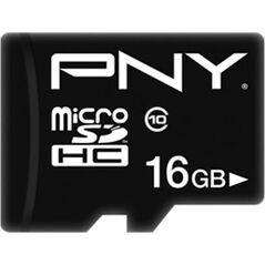 Karta PNY Performance Plus MicroSDHC 16 GB Class 10  (P-SDU16G10PPL-GE)