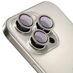 Bizon Glass Snap Lens Apple iPhone 16 Pro / 16 Pro Max grey frame
