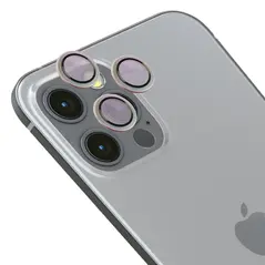 Bizon Glass Snap Lens Apple iPhone 12 Pro / 11 Pro / 11 Pro Max silver frame