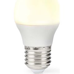 Nedis Nedis LBE27G452 λάμπα LED Θερμό λευκό 2700 K 4,9 W E27 F
