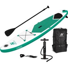 ZESTAW DESKA SUP 150KG DMUCHANA HONOLULU 320x76x15CM ZIELONA