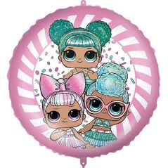 GoDan Balon foliowy LOL Glitterati 46cm