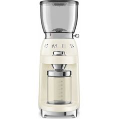 Młynek do kawy Smeg Młynek Elektryczny Smeg CGF11CREU Przezroczysty Krem 150 W 350 g