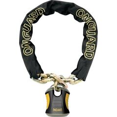 OnGuard Zapięcie rowerowe ONGUARD BEAST 8017 ŁAŃCUCH 110cm*12mm - 5 x Klucze z kodem + KŁÓDKA (ONG-8017)