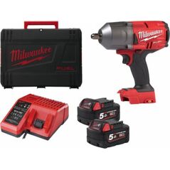 Klucz udarowy Milwaukee KLUCZ UDAROWY AKUMULATOROWY 1/2'' M18FHIWP12-502X 2*5.0AH