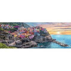 Trefl PUZZLE 500EL TREFL VERNAZZA O ZACHODZIE PANORAMA