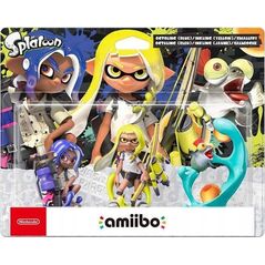 Nintendo Figurki Amiibo Splatoon 3 / 3 Figurki: Octoling (Blue) / Inkling (Yellow) / Smallfry