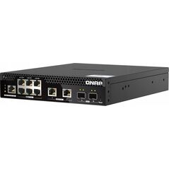 Switch Qnap QNAP QSW-M2106PR-2S2T, Managed, L2, 10G Ethernet (100/1000/10000), Power over Ethernet (PoE), Rack mounting, 1U