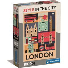 Clementoni Clementoni Puzzle 1000el Compact Style in the city. Londyn 39844