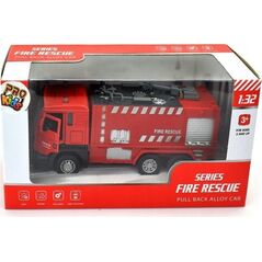 Pro Kids Pojazd metalowy - wóz strażacki 15cm