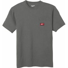 Milwaukee MILWAUKEE T-SHIRT Z KIESZONKĄ Z KRÓTKIM RĘKAWEM - JASNOSZARY WTSSGR-XL
