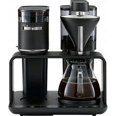 Ekspres przelewowy Melitta Melitta - EPOS Czarno-srebrny - Ekspres przelewowy z wbudowanym młynkiem