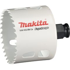 Πριόνι οπής MAKITA BIM HSS-Co 8% 64mm EZYCHANGE ΜΕΤΑΛΛΟ, ΧΑΛΥΒΑΣ, ΑΛΟΥΜΙΝΙΟ, ΞΥΛΟ, PVC