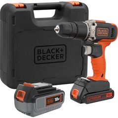 Wiertarko-wkrętarka Black&Decker Black+Decker CD003MEM2K-QW Akku-Hammer