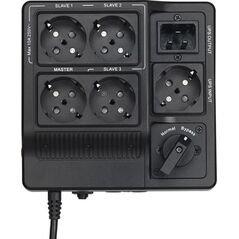 Listwa zasilająca PowerWalker 4 gniazda czarna (10120500)