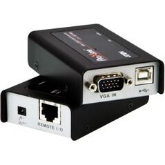 Adapter AV Aten D-Sub (VGA) - D-Sub (VGA) czarny (CE100-A7-G)