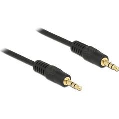 Kabel Delock Jack 3.5mm - Jack 3.5mm 0.5m czarny (83742)