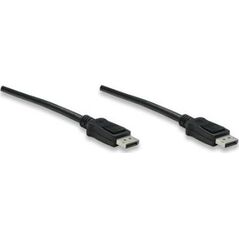 Kabel Techly DisplayPort - DisplayPort 0.5m czarny (ICOC-DSP-A-005)