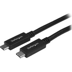Kabel USB StarTech USB-C - USB-C 1 m Czarny (USB315CC1M)