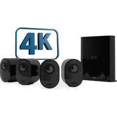 Kamera IP Arlo Arlo Ultra 2 Spotlight Camera Set of 4 black - 4K camera