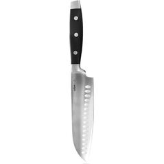 Orion Nóż kuchenny stalowy azjatycki do siekania Santoku 33 cm