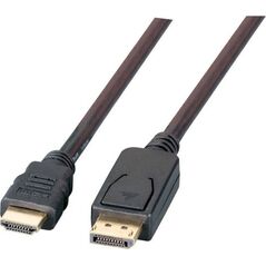 Kabel EFB DisplayPort - HDMI 2m czarny (K5561SW.2V2)