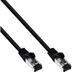 InLine INLINE Patchkabel Cat.8.1 S/FTP PiMf 2000MHz halogenfrei Kupfer schwarz 10m