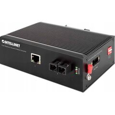 Konwerter światłowodowy Intellinet Network Solutions INTELLINET Industrie Medienkonverter SC Singlemode 20km IP40