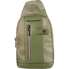 Piquadro Piquadro, Brief 2, Nylon, Backpack, Green, Laptop And iPad Compartment, For Men, 20 x 37.5 x 7.5 cm For Men