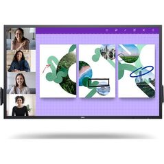 System interaktywny Dell DELL 55 4K Interactive Touch Monitor P5524QT 138,8cm 54,64Zoll IPS 3840x2160 16:9 350cd/m2 HDMI DP USB