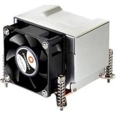 Chłodzenie CPU Dynatron DYNATRON K21 Intel CPU Kuehler 2U LGA115x-1200 Kuehlkoerper Kupfer Aluminium Lamellen mit HeatPipe aktiv mit PWM und bis zu 125W TDP