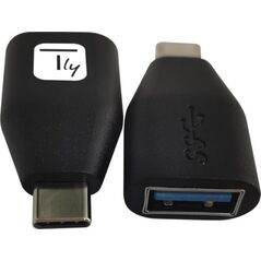 Adapter USB Techly TECHLY Adapter USB-C M to USB-A F schwarz