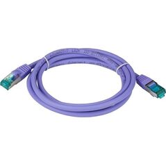 EFB EFB RJ45 Patchkabel S/FTP Cat6A LSZH Violett Laenge 5m 4x2xAWG27/7 nach TIA/EIA568B geschirmt Uebertragungsstandards 10Gbit
