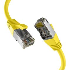 EFB EFB Netzwerkkabel CAT8.1 S/FTP PIMF 40GB Ethernet Kupfer 15m gelb