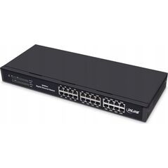 Switch InLine InLine® Gigabit Network Switch 24-Port, 1Gb/s, 19" 1U, metal, fanless