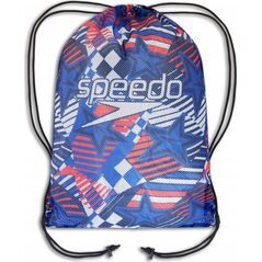 Speedo Plecak torba worek na buty sportowy szkolny Speedo Printed Mesh Bag rozmiar 35 l