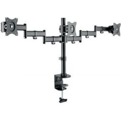 Manhattan HAGOR HA Tablemount KB Triple vollbeweglicher Monitor-Tischhalter fuer 3x 38-68cm screens max VESA 100x100mm max Traglast 3x 8kg