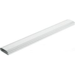 Organizer Hagor HAGOR HA Cablecover Click 50 White Aluminium Kabelkanal mit Klappdeckel - zur Wandmontage - 500mm Laenge 60mm Breite 20mm Hoehe