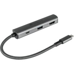 HUB USB Good Connections Good Connections USB-C-Hub (3-Port) ανθρακί