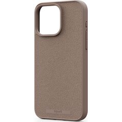 Njord by Elements Etui do iPhone 15 Pro Max MagSafe Tkanina - Różowy piasek