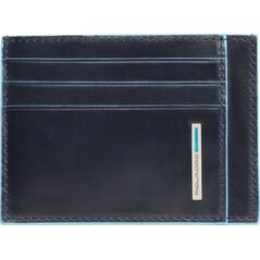 Θήκη Καρτών Piquadro Piquadro, B2, Δερμάτινη, Μπλε, Για Άνδρες