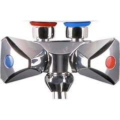 Bateria prysznicowa Kospel Bateria KOSPEL chrom do podgrzewacza EPS/EPJ/EPJ.PU bez wylewki (TWISTER) - BATERIA.EPS/EPJ/EPJ.PU.PL