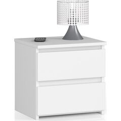 Nore Κομοδίνο NORE CL2 40 cm, λευκό 8450628 5901738164475